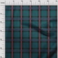 thumbnail image 2 of oneOone Georgette Viscose Fabric Tartan Check Print Fabric By The Yard 42 Inch Wide, 2 of 4