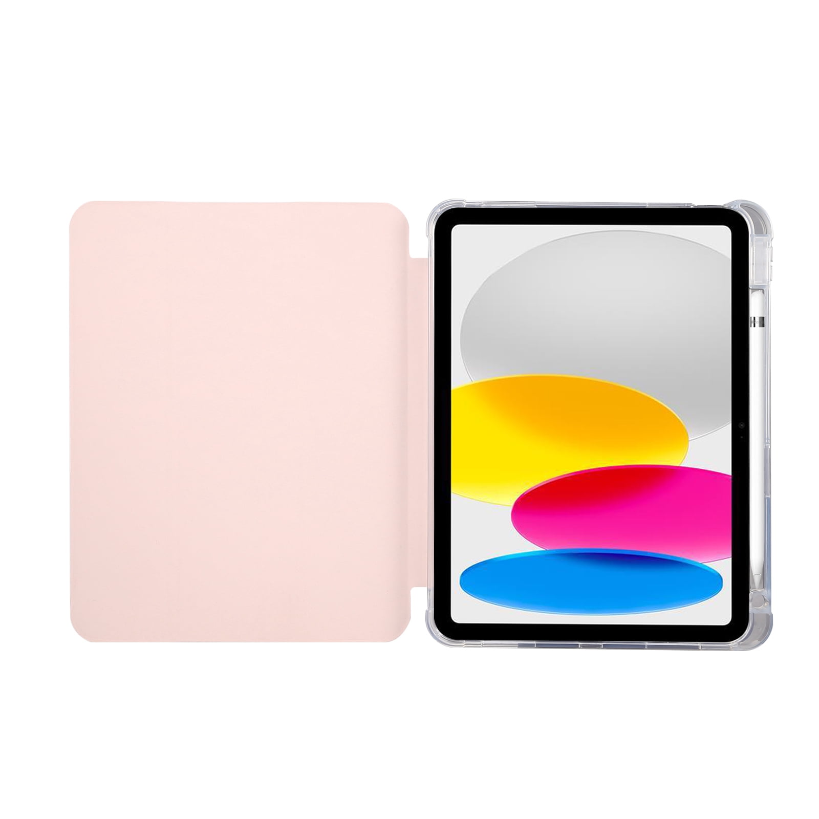 XCRS Étui folio pour Apple iPad 10e génération 10,9 pouces (2022) Housse  pivotante à 360°, affichage multi-angle, réveil/veille automatique en cuir  PU