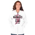 thumbnail image 4 of Check Mammaries BCA Cancer Awareness Womens Plus Size Graphic Zipper Hoodie Brisco Brands 2X, 4 of 5