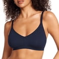 thumbnail image 1 of Bralette SOULVOR para Mujer en Modal Acanalado sin Aros con Escote en V Talla L, 1 of 7