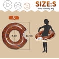 thumbnail image 2 of Donut Pool Floats Donut Pool Floatie Donut Tube Pool Doughnut Pool Float Donut Inflatables Doughnut Inner Tube Doughnut Pool Floatie Donut Pool Ring Donut Swimming Ring for Beach Pool, 2 of 7