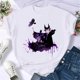 thumbnail image 1 of Camiseta divertida de Friends para mujer, Top con estampado de villanos de Disney, camiseta bonita para mujer, camisetas Kawaii, ropa de moda, 1 of 1