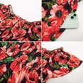 thumbnail image 5 of Vestido de invitada de boda GRACE KARIN Floral Maxi A Line XXL, 5 of 5