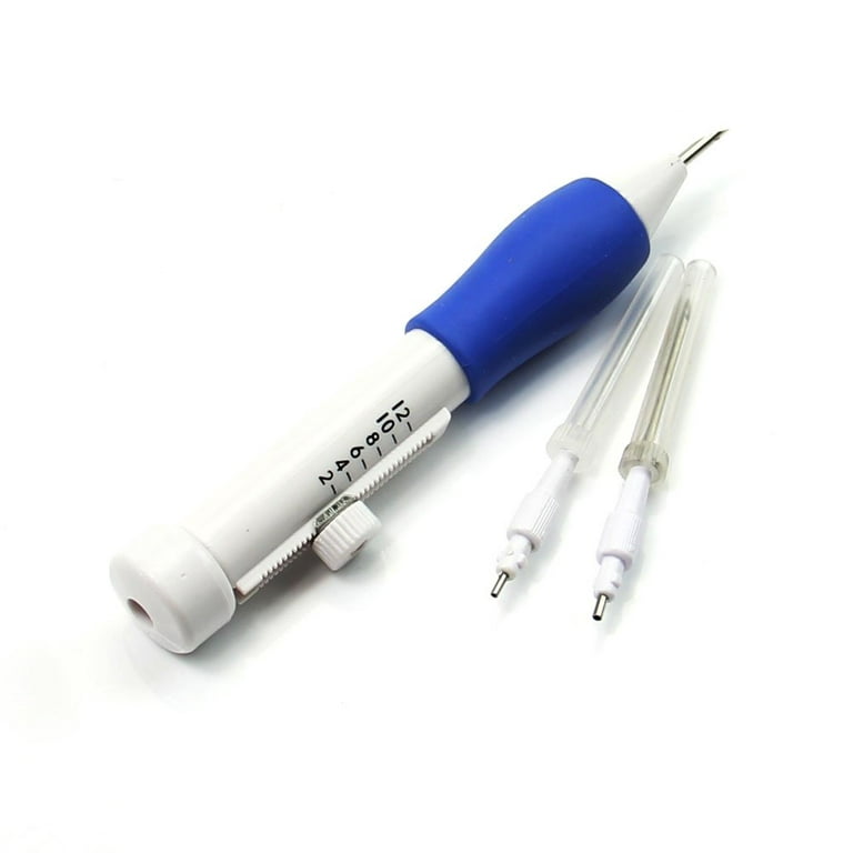 White+Blue Three Sized Embroidery needle Punch Needle Punching Punch Needle  Tool Set - Home Day Global Store - ThaiPick