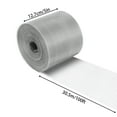 thumbnail image 3 of ToppiJoy Gutter Guard Mesh Roll Aluminum Gutter Screen Feet Leaf Gutter Guards Mesh with Gloves (5" x 100 ft), 3 of 25