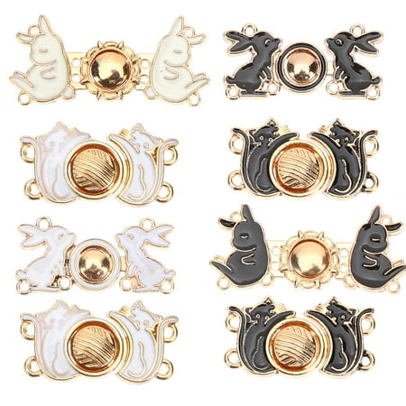 

12 Pcs Baggy Pants Decor Buttons for Clothing Waistband Tightener Adjustable Alloy