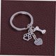 thumbnail image 3 of BESTYASH 2Ud Llavero De Animal Huella En Para Uso Decorativo Y, 3 of 8