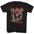 thumbnail image 1 of Def Leppard 7 Day Weekend Black Adult T-Shirt, 1 of 1