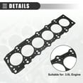 thumbnail image 5 of Cylinder Head Gasket for Toyota Supra Twin Turbo 3.0L L6 - Gas 1993-1998 No.11115-46052/11115-46051, 5 of 6