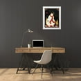 thumbnail image 3 of DiPaolo, Dan 15x18 White Modern Wood Framed Museum Art Print Titled - Joy, 3 of 4
