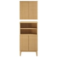 thumbnail image 6 of Modway Render Bathroom Cabinet Set in Brown, 6 of 10