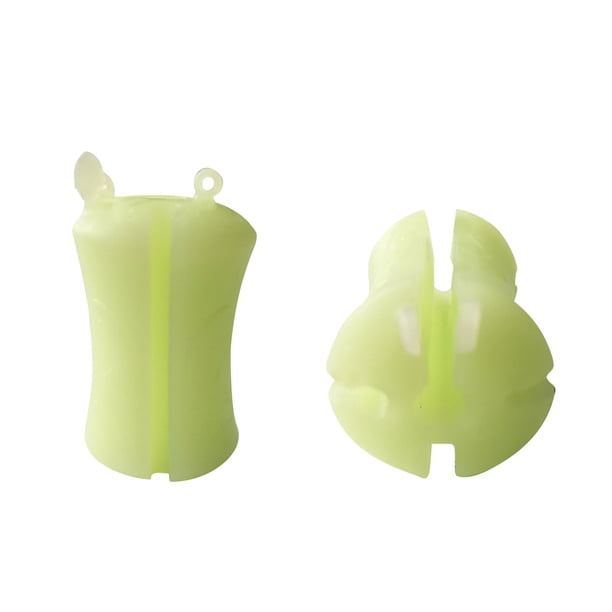 Caña de Pescar Portátil, Bola Fija, Goma Suave y Flexible, Resistente Al Desgaste, Clip de Fijación, Clip para Caña de Pescar para Barcos, Suministros de Pesca