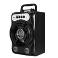 thumbnail image 2 of B16 Altavoz Bluetooth ABS portátil para exteriores con soporte para teléfono negro, 2 of 8