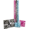thumbnail image 2 of Black 40 sq ft Jumbo Safari Wrapping Paper Rolls - Sold individually, 2 of 2