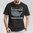 thumbnail image 2 of Twice In A Lifetime Solar Eclipse 2024 Total Eclipse T-Shirt – Rare Celestial Event Graphic Tee for Men Women Kids, April 8 Totality Viewing Party Shirt, Astronomy Lover, 2 of 3