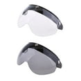 thumbnail image 1 of Visera de Casco de Motocicleta shamjiam Media Cara, 1 of 5