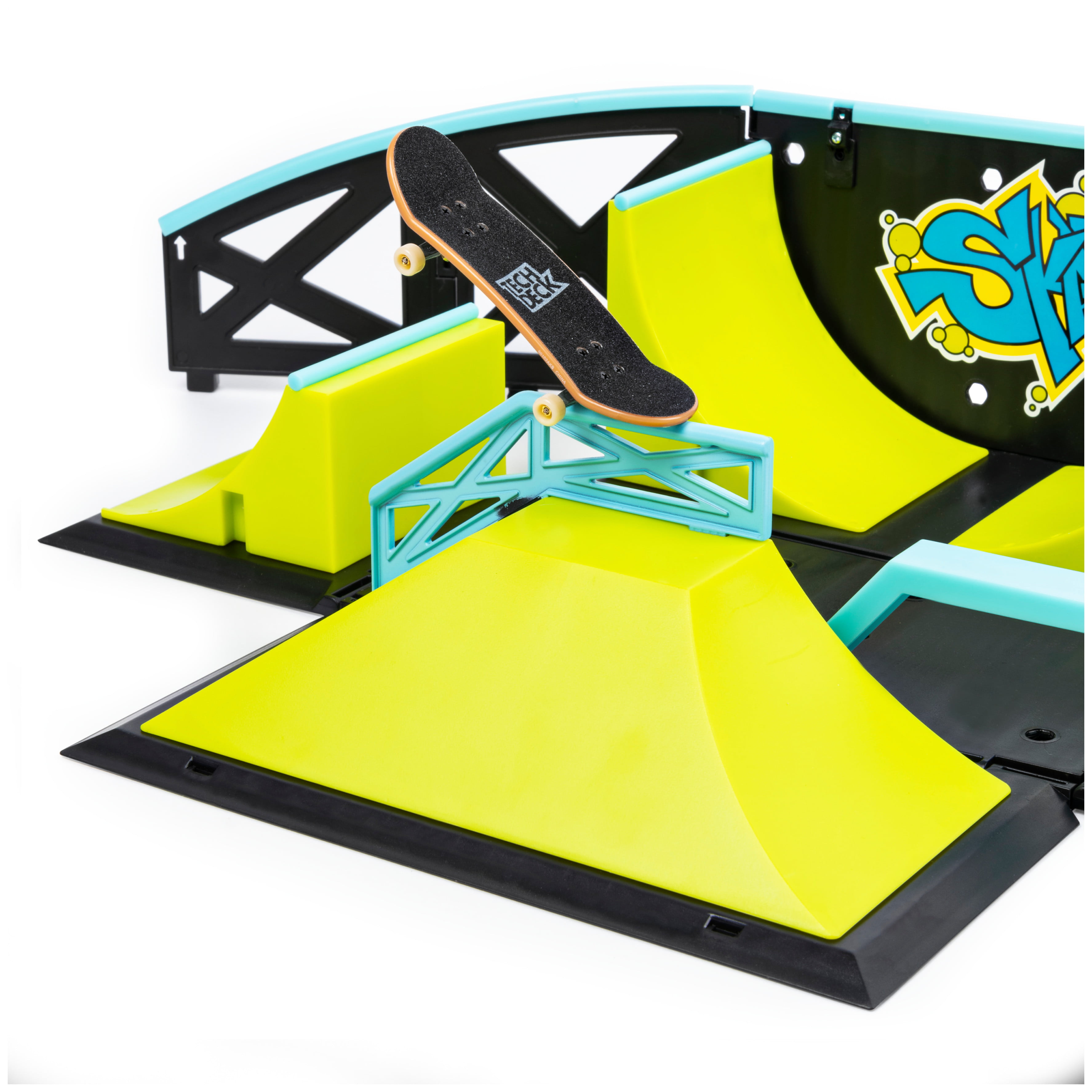 Original Tech Deck Transforming SK8 Container Pro Skate Park Toys for Boys  Finger Skateboard Ramp Set Tech Practice Deck Sport