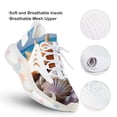 thumbnail image 3 of 2024 Seashell On The Beach Women Or Men Lace Up Flat Sneakers Female Mesh Walking Footwear, 3 of 8