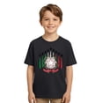 thumbnail image 6 of BOOMNY Toddler Girls Short Sleeve Italy Soccer T-Shirts Crew Neck Graphic International Football Tee Tops for Girl Soft Dailywear, 6 of 6