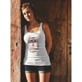 thumbnail image 2 of Kitten Yawning Tank Women -Image by Shutterstock, Female Small, 2 of 4