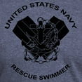 thumbnail image 3 of CafePress - USN Rescue Swimmer T Shirt - Mens Tri-blend T-Shirt, 3 of 4