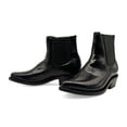 thumbnail image 5 of The Western Shops Men's Genuine Leather Short Ankle Cowboy, Charro Botin, 5 of 6