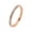 Rose Gold, variant on Women's Stainless Steel Engagement Cubic Zirconia Rings Set Stacking Knuckle Finger Ring Gold Size 4