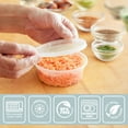 thumbnail image 2 of Deli Containers with Lids 8 oz. [24 Sets] Plastic Deli Cups, To Go Food Containers, 2 of 6
