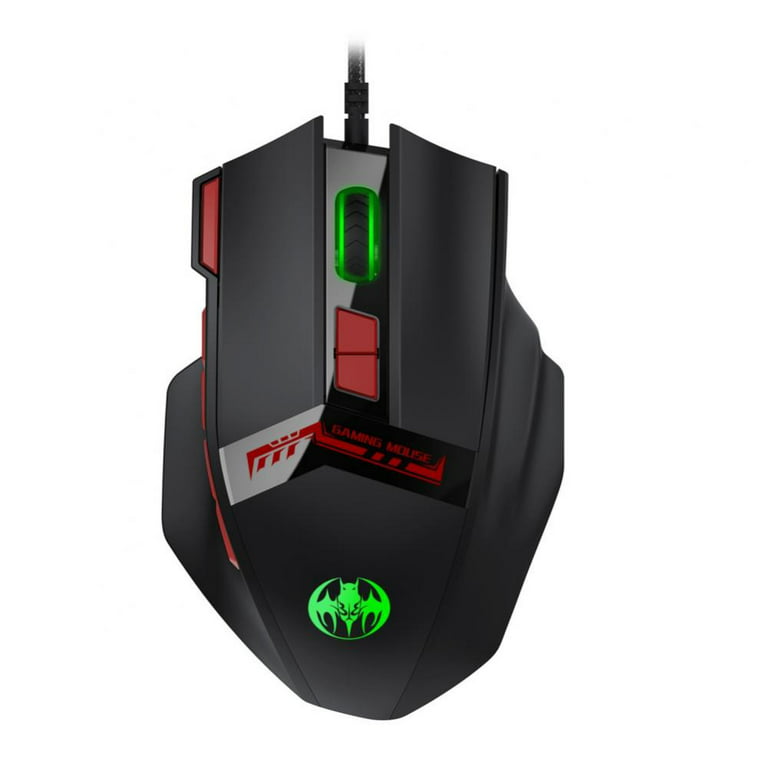 High Performance Wired Gaming Mouse, 25,600 DPI, RGB, Adjustable