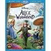 Alice in Wonderland (Blu-ray/DVD, 2010, 3-Disc Set, No Digital Copy) Like New