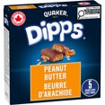 thumbnail image 1 of Quaker Dipps Granola Bars – Peanut Butter 5 granola bars, 1 of 10