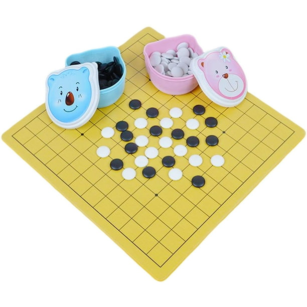 Go Board Game Cartoon Travel Go Game Set Go Game Board With Go Game Stones For 6+ Kids