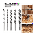 thumbnail image 6 of 5Pcs Wood Drill Bit long 9inch Screw Point Hex- Drill Deep Hole, 6 of 6