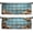 Blue Wooden, variant on Green Forest Valance Curtain for Windows 2 Pack Pine Trees Foggy Misty Sun Rod Pocket Window Treatments Short Curtains for Kitchen Windows Bathroom Bedroom 54 x 18 Inch