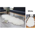 thumbnail image 4 of Soft Faux Sheepskin Fur Rug White Fluffy Area Rug Shag Rug Carpets For Bedroom Living Room, 4 of 5