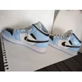 thumbnail image 3 of Jo r-dan 1, size 7, great condition, color are ice blue and black. No box., 3 of 6
