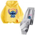 thumbnail image 3 of Sudadera con capucha Aloha Stitch, sudadera de moda, jersey con capucha de anime, dibujos animados, niñas, niños, ropa informal de manga larga, mono de camión Stitch, 3 of 5