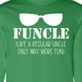 thumbnail image 4 of Inktastic Funcle Like a Regular Uncle Only Way More Fun Long Sleeve T-Shirt, 4 of 5