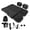 Black, variant on Car Air Bed,Air Mattress Vehicle Inflatable Thickened Travel Bed Sleeping Pad Camping Accessory,SUV Air Mattress