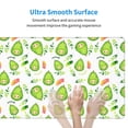 thumbnail image 4 of Salouo Kawaii Avocado Print Large Mouse Pad,Extended Mat Desk Pad, 3mm Thick Mice Pad Desk Mat Big Desk Pad for Work, Game, Office, Home -16 x 29.5in, 4 of 8