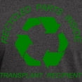 thumbnail image 3 of CafePress - Recycled Parts Inside Dark T Shirt - Men's Classic Graphic Cotton T-Shirt, 3 of 4