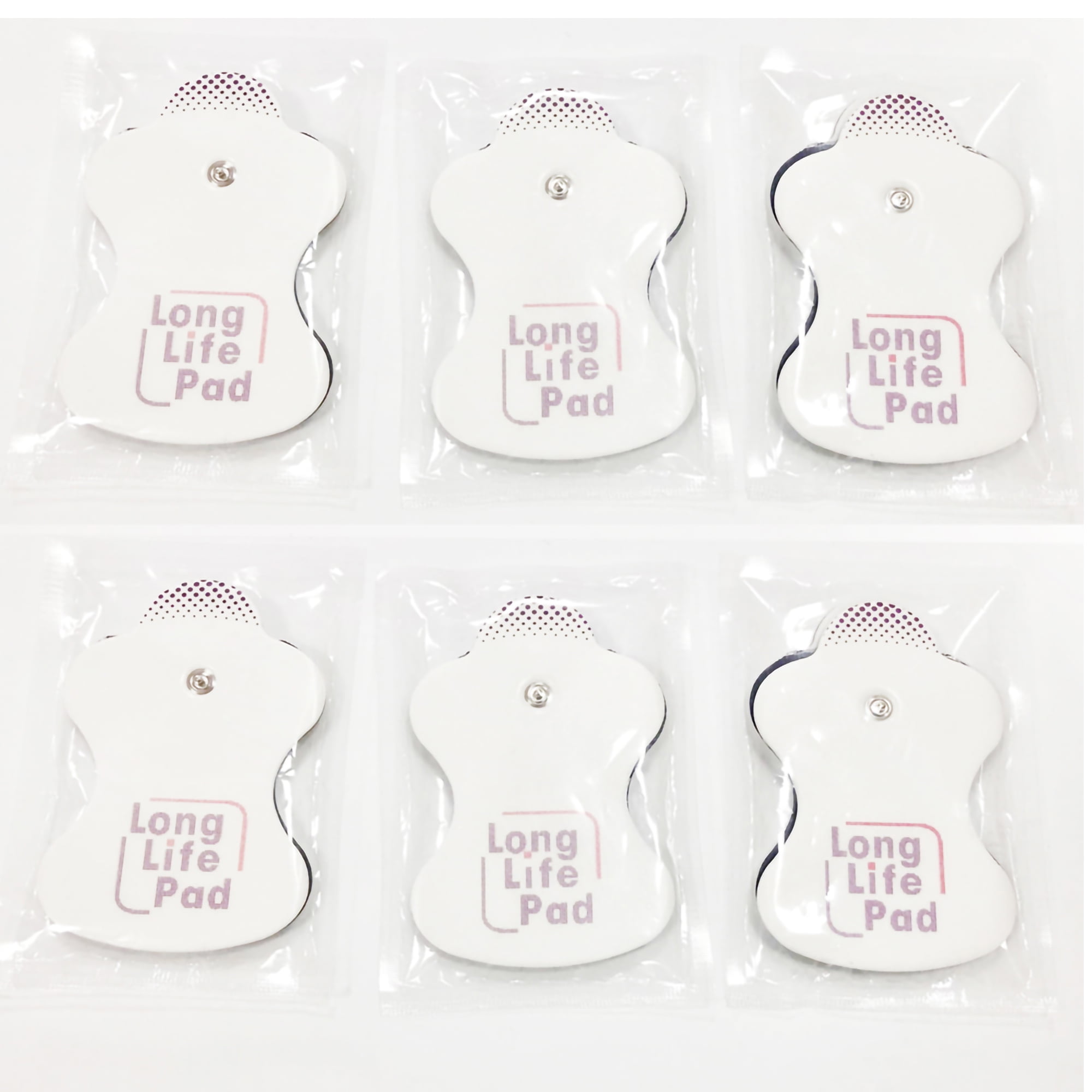 24 PCS Replacement Electrode Pads for Electric Massagers Electrotherapy Massagers Pads 6 Pairs