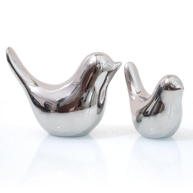 Estatuas de pájaros pequeños, adornos decorativos para el hogar, para salón, oficina