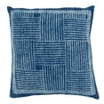thumbnail image 5 of Kantha Stitch Block Print Cotton Decorative Throw Pillow, 5 of 7