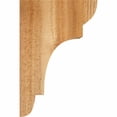 thumbnail image 3 of 6"W x 8"D x 12"H New Brighton Rough Sawn Corbel, Western Red Cedar, 3 of 9