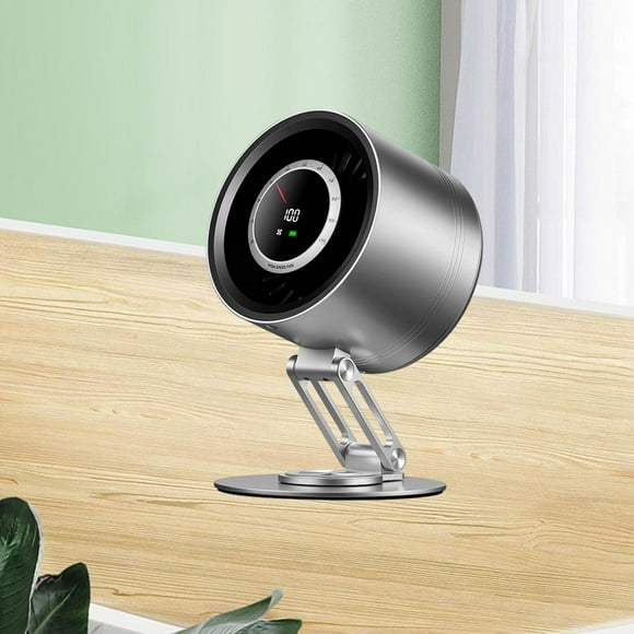 Ventilador de mesa ángulo ajustable de automóvil interior dormitorio playa viajes portátiles viaje de oficina compacto senderismo de senderismo