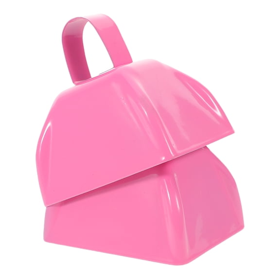 LOLIPPYY 2Pcs Metal Cowbells Loud Handheld Bells for Football Game Atmosphere and Party Cheering