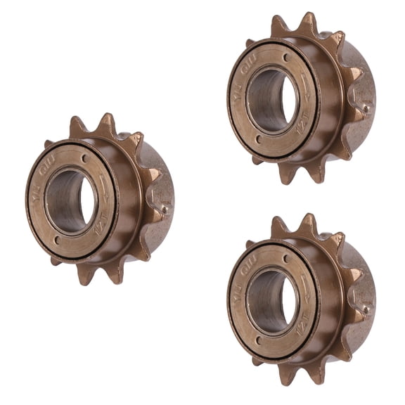 3 Pieces Cassette Bike Freewheel Bicycle 12 Tooth Flywheel