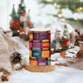 thumbnail image 2 of Yayeee Flameless Candles with Remote Flickering Battery Operated Multi Color Changing, Purple Jar, 2 of 7