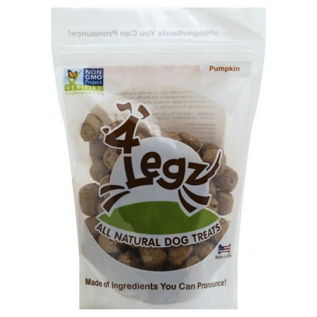 UPC: 0728028186000 | 4Legz Organic Pumpkin Crunchy Dog Cookies